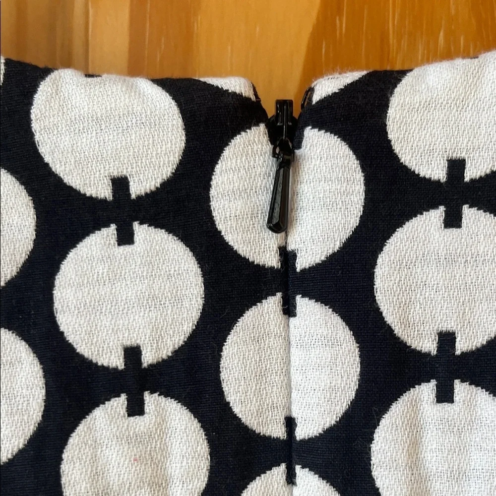 Tory Burch Black and White Patterned Dress